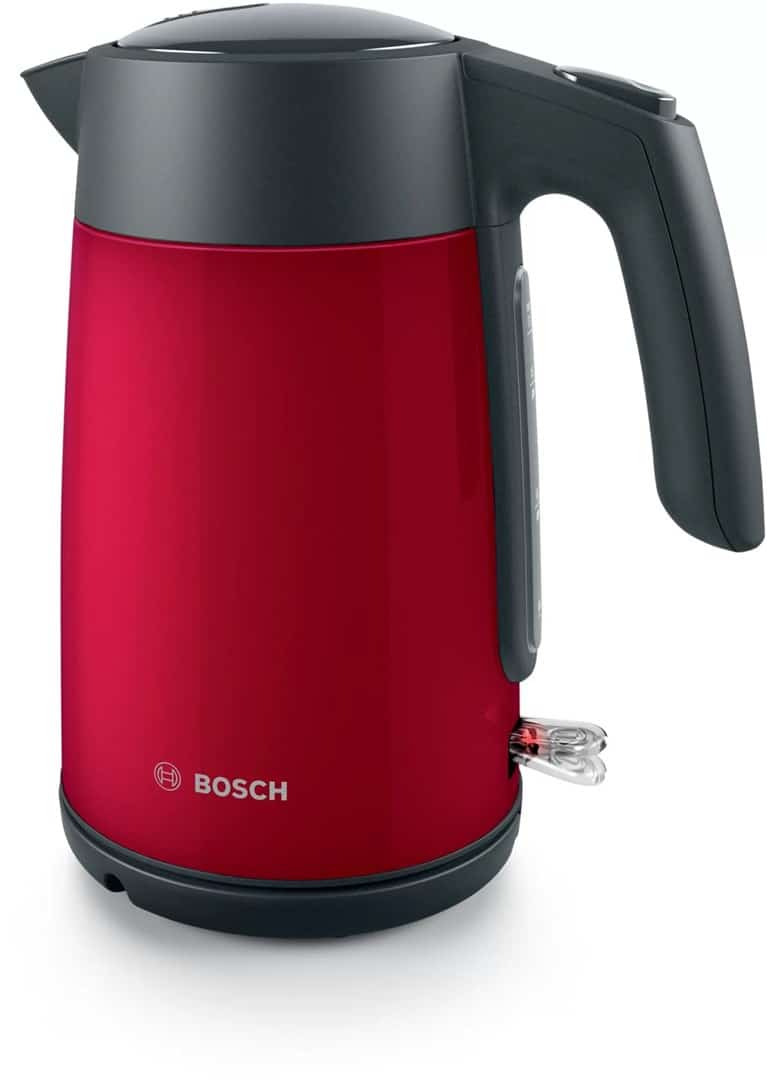 Czajnik elektryczny BOSCH TWK7L464, czerwony, 1,7 l, bezprzewodowy