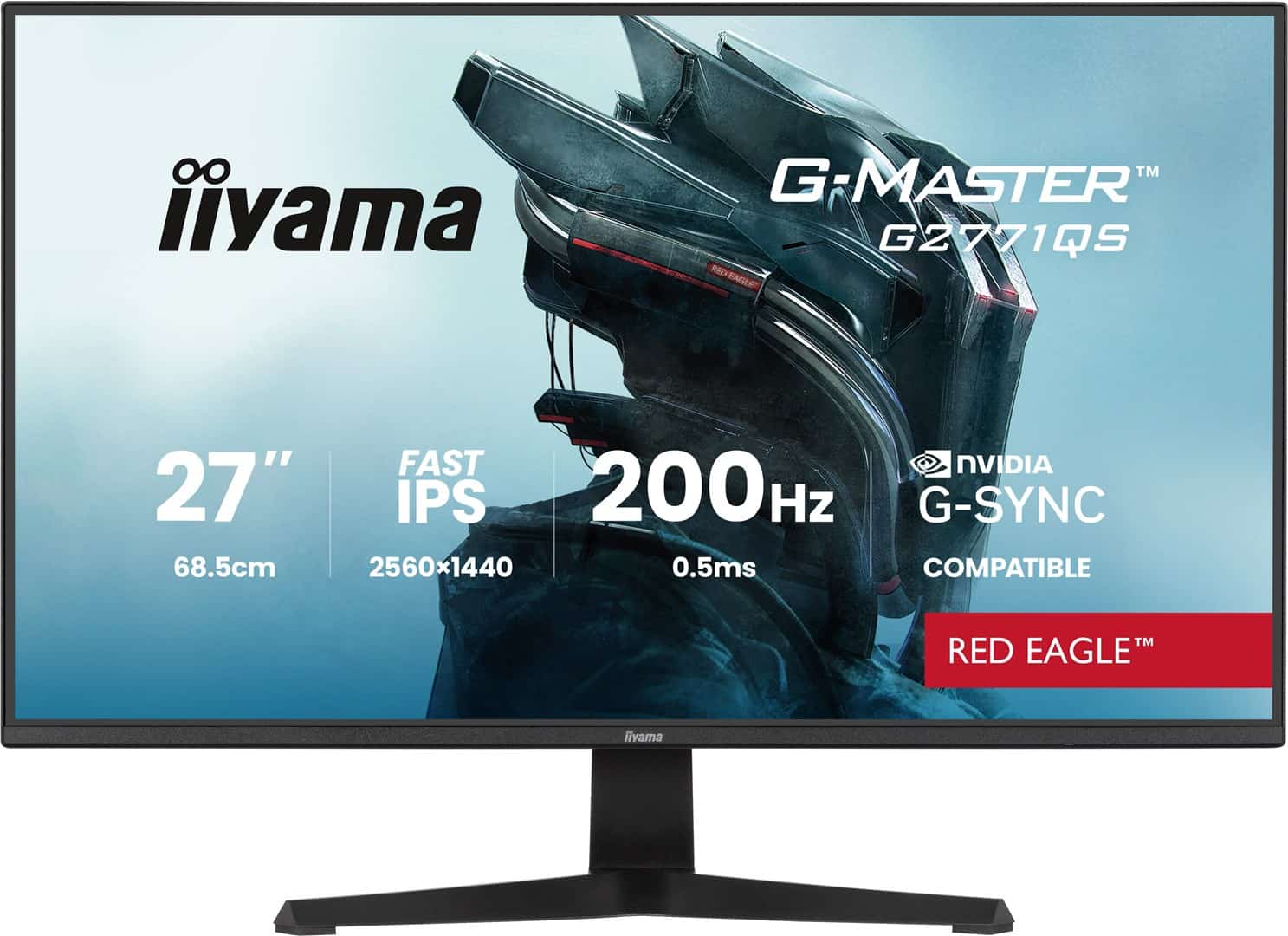 MONITOR IIYAMA LED Fast IPS 27" G2771QS-B1 Red Eagle 240Hz