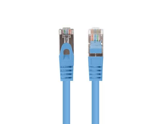 PATCHCORD KAT.6 FTP 1.5M NIEBIESKI FLUKE LANBERG 10-PACK