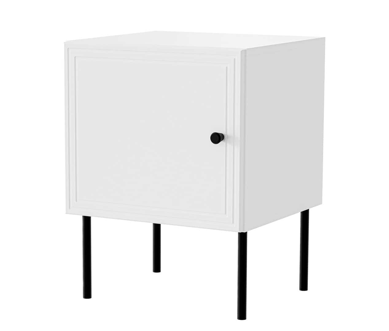 Szafka nocna 2sz PALAZZO BIS 45x39xH59 biały mat