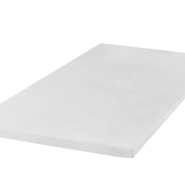 Profilowany materac nawierzchniowy 90x200 biały