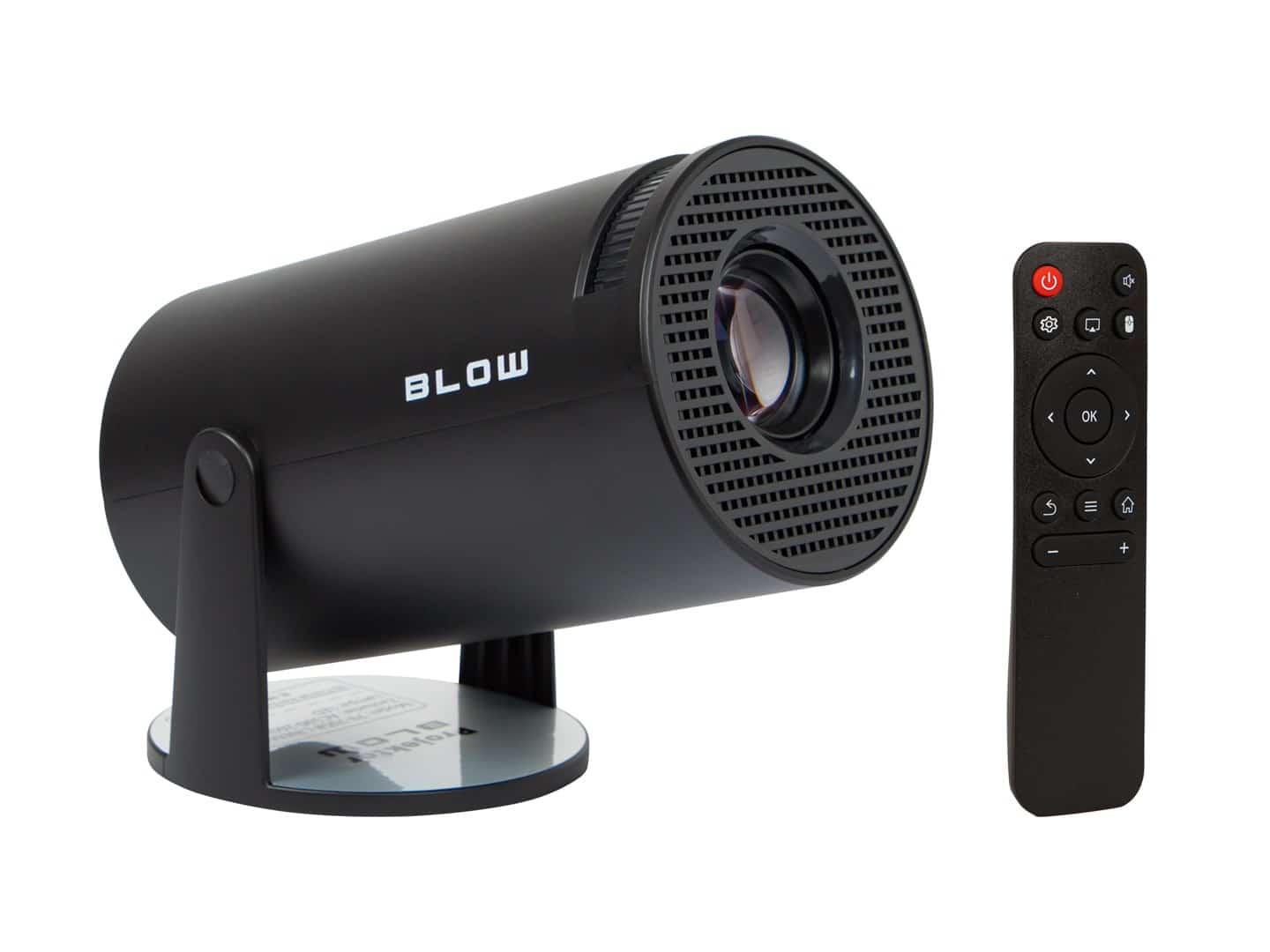 BLOW PROJEKTOR PRZENOŚNY ANDROIDTV HD CINEMA BLACK