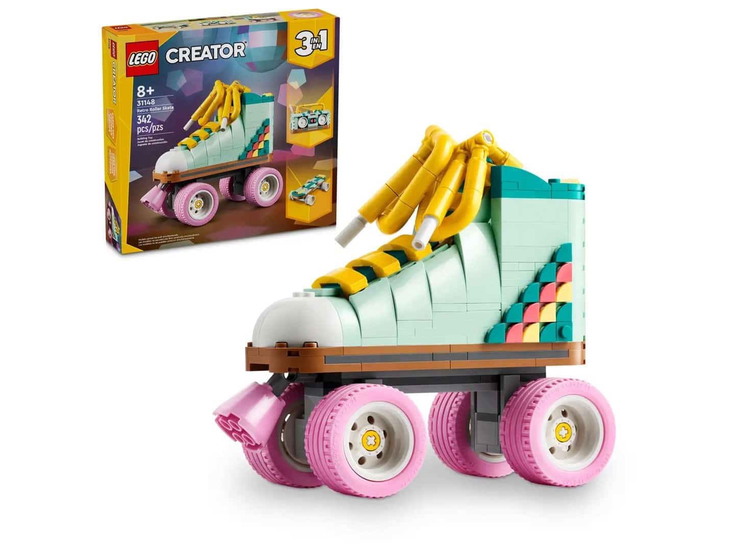 LEGO Creator 3w1 31148 - Wrotka w stylu retro