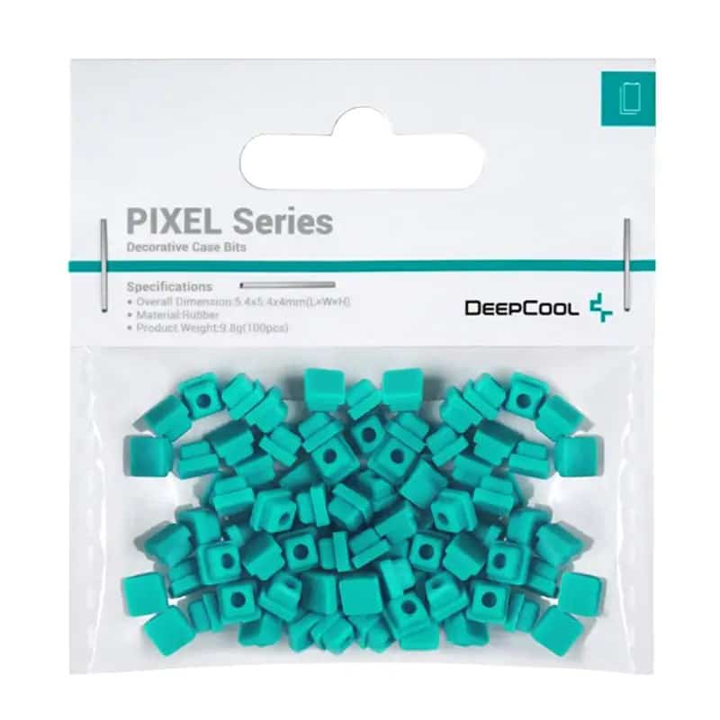 Gumowe Końcłówki DeepCool PIXEL GB Zielone
