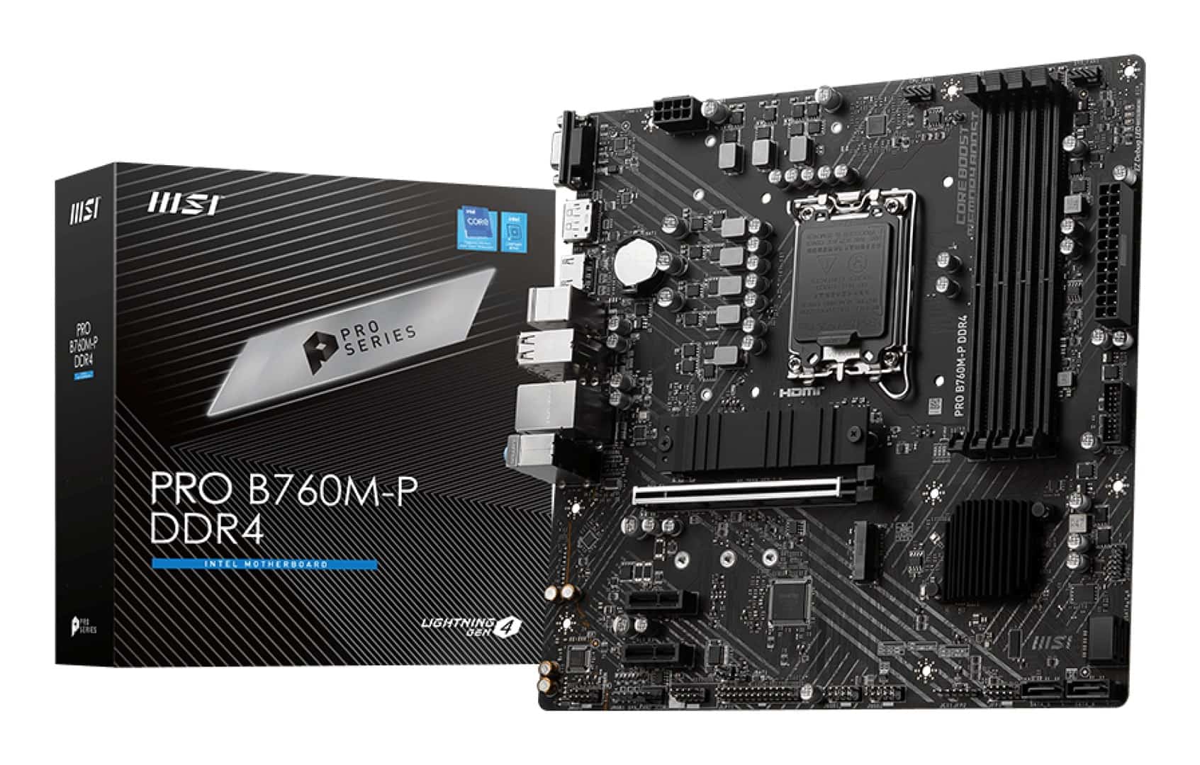 Płyta główna MSI PRO B760M-P DDR4 LGA 1700