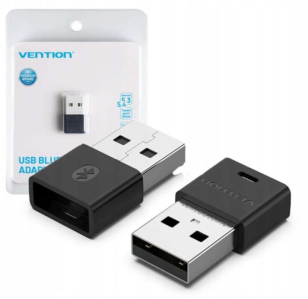 Adapter Vention USB Bluetooth 5.4 Czarny