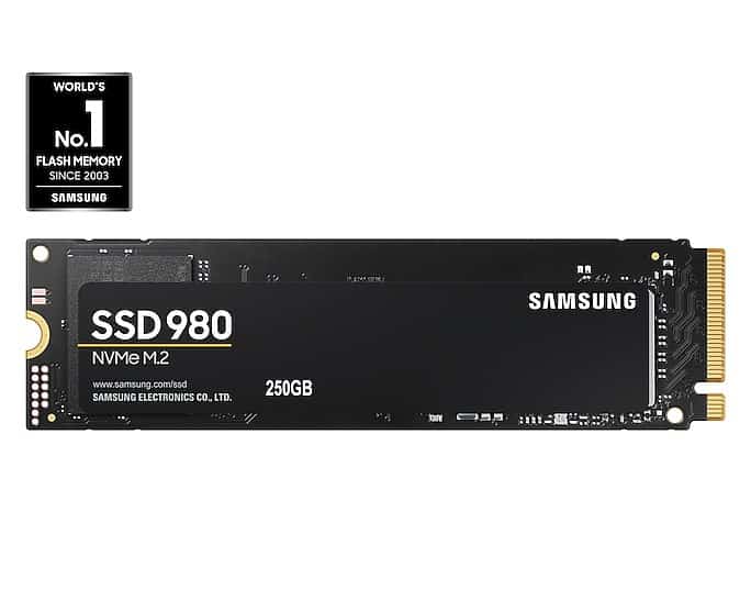 Dysk SSD Samsung 980 250 GB M.2 NVMe