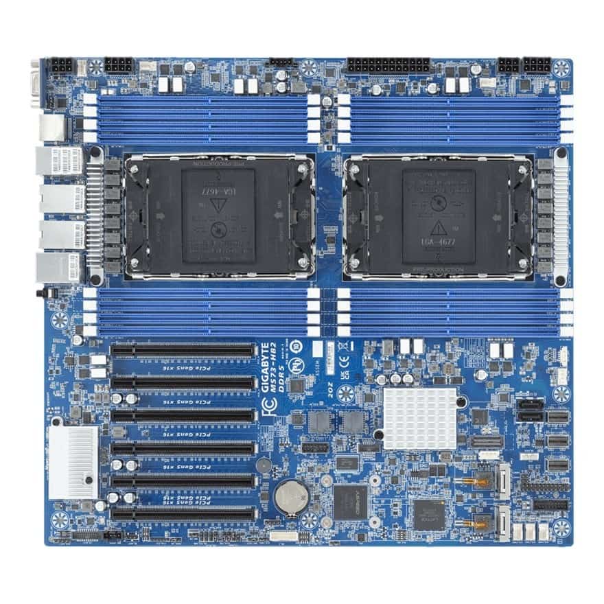 Płyta główna Gigabyte MS73-HB2 2x LGA4677 Intel Xeon