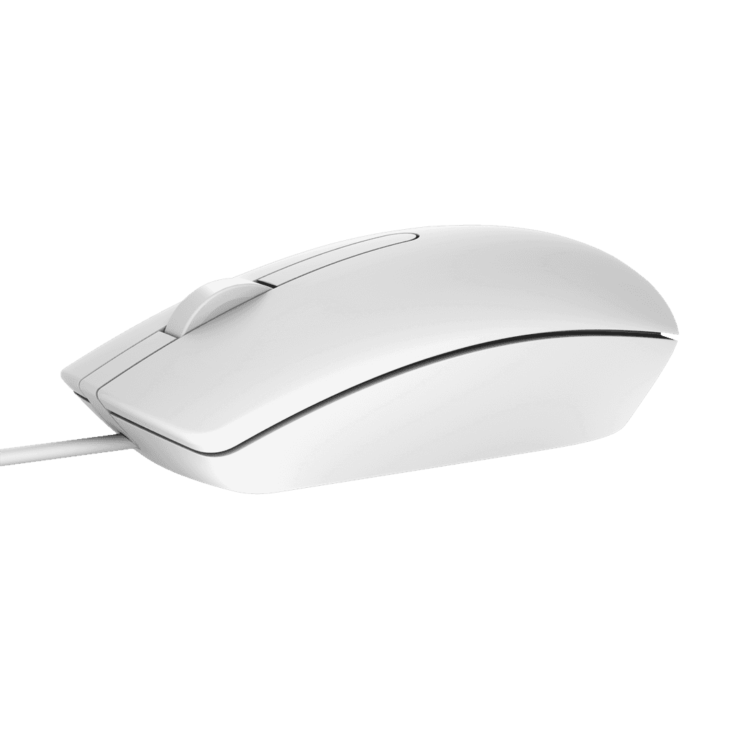 Mysz przewodowa Dell MS116 1000dpi biała