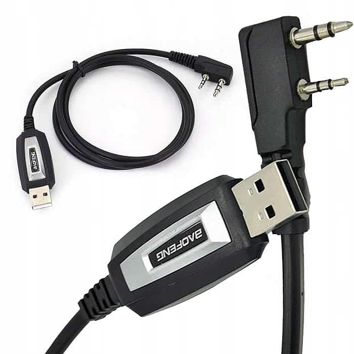 Kabel USB do programowania Baofeng UV-5R 82 888S UV-S9 PLUS UV-13 16 17 21