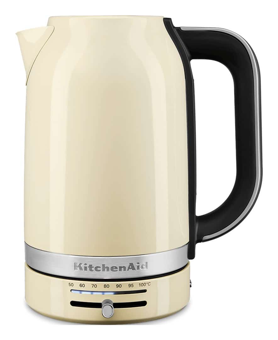 Czajnik elektryczny KitchenAid 5KEK1701EAC, 1,7 l, 7 ustawień temperatury, kremowy