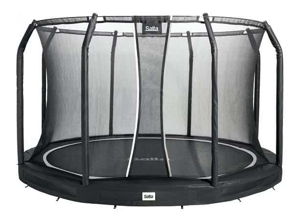 Trampolina Premium Ground Combo 366cm Czarna