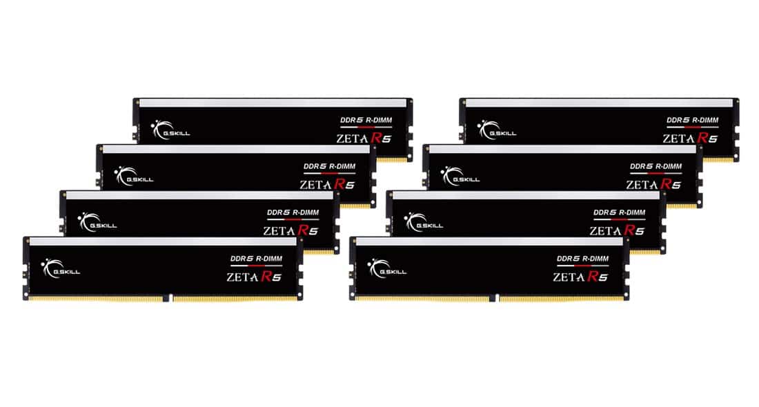 G.SKILL ZETA R5 DDR5 ECC-R 8X48GB 6000MHz