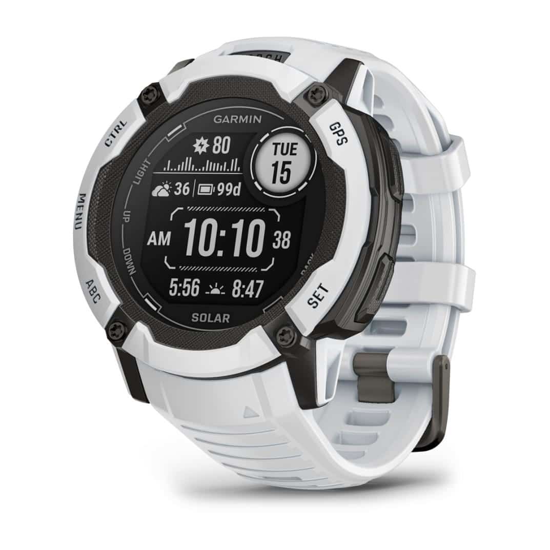 Zegarek Garmin Instinct 2X Solar, 50mm Mleczny Kwarc