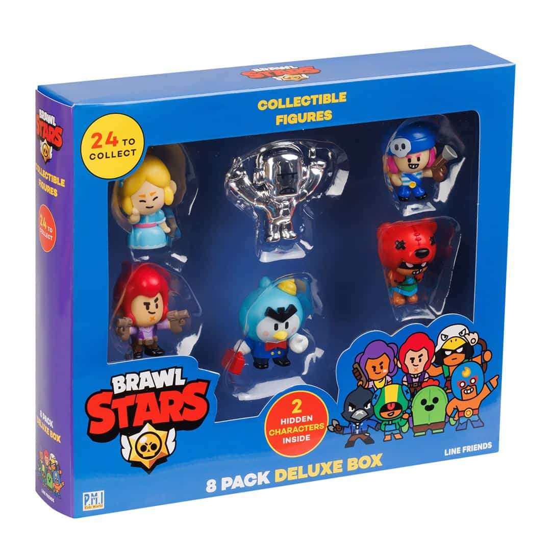 BRAWL STARS S1 FIGURES - 8 PACK DELUXE BOX