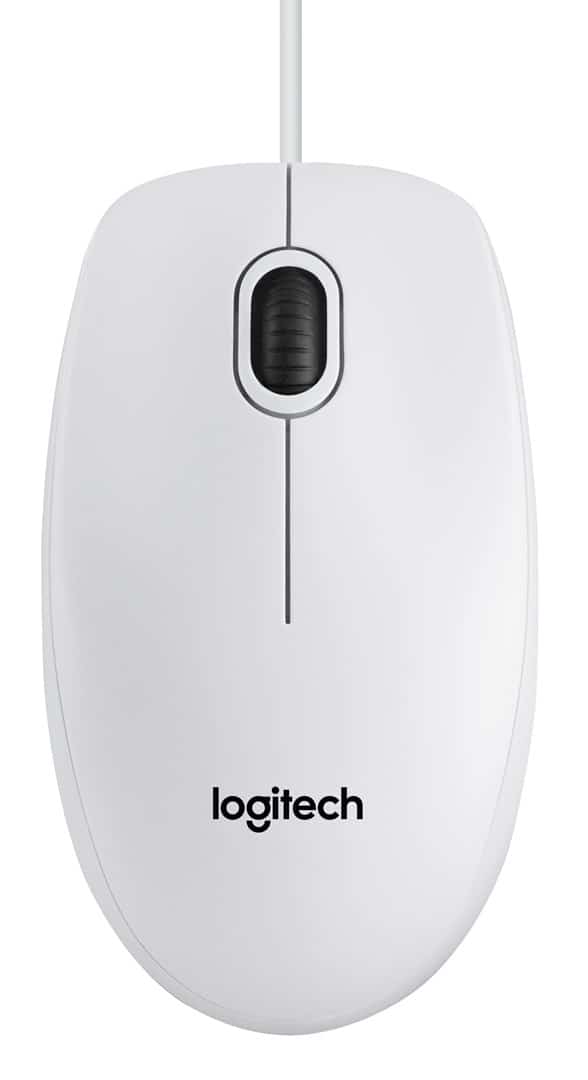 Mysz Logitech B100 Biała 800 DPI
