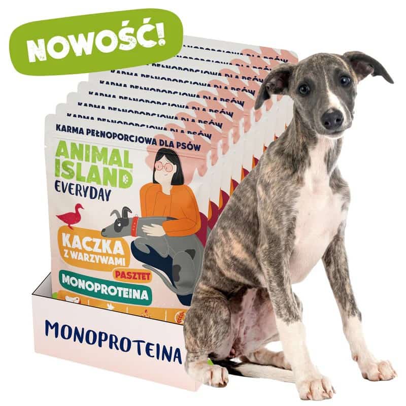 ANIMAL ISLAND Monoproteinowa kaczka 9x300g
