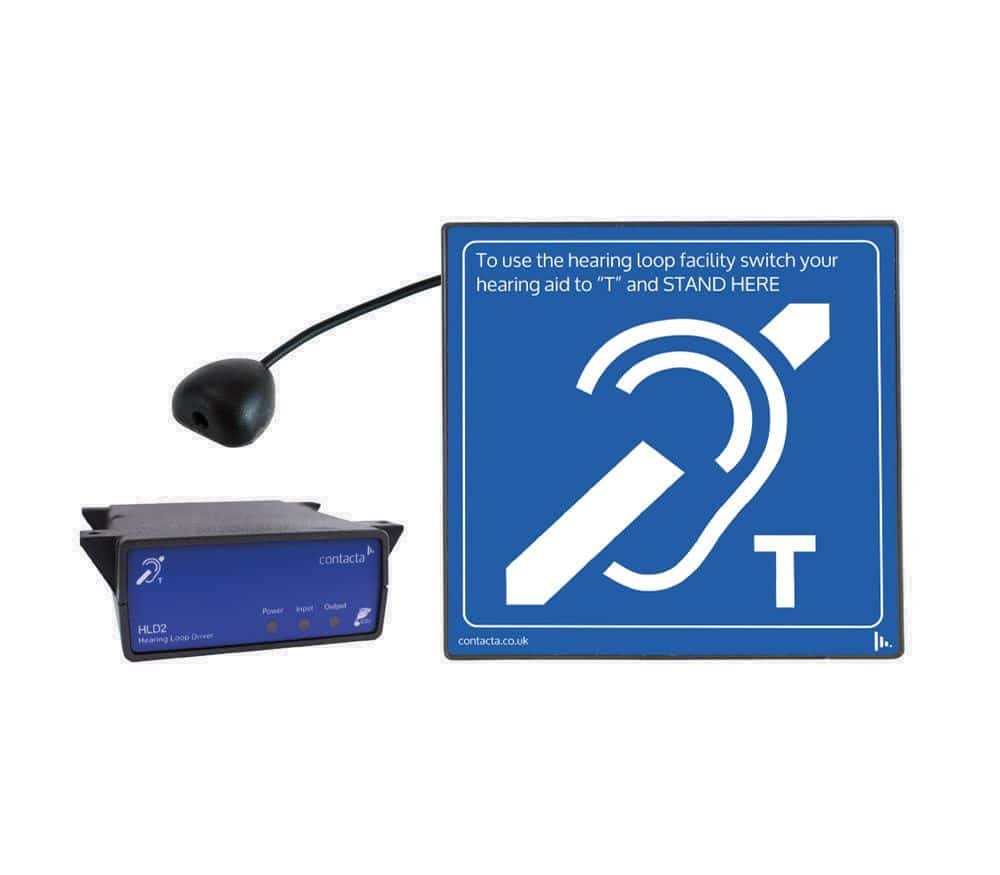 CONTACTA PĘTLA INDUKCYJNA IL-K300-05-00, ZESTAW PĘTLI INDUKCYJNEJ DO MONTAŻU NAD BLATEM Z MIKROFONEM "MOUSE"