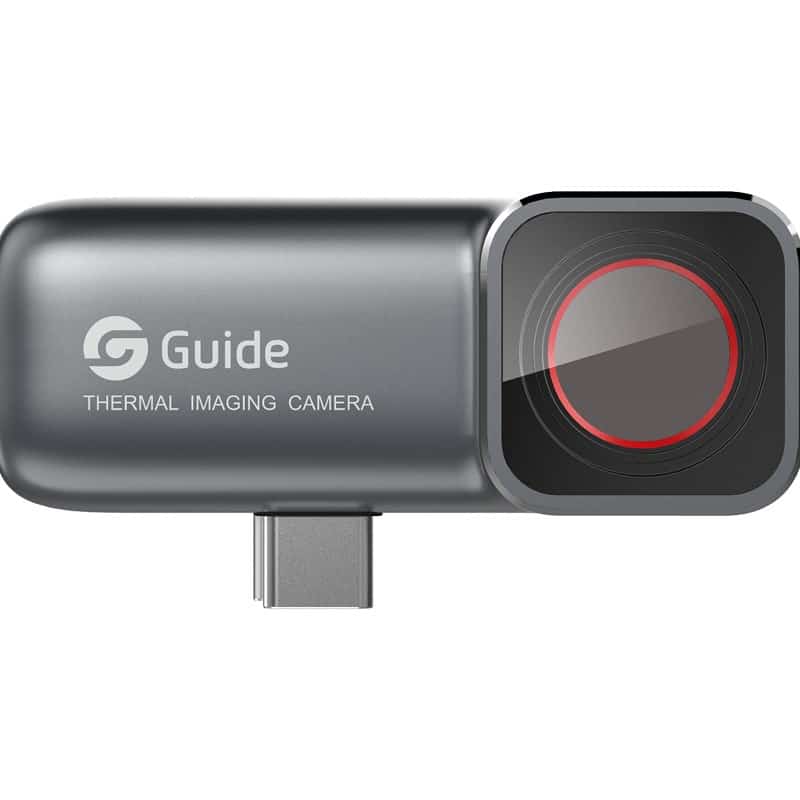 GUIDE SENSMART KAMERA TERMOWIZYJNA MOBIR 2T A USB-C, 256X192PX DOKŁ. POMIARU TEMPERATURY CIAŁA ±0,5°C DO 150°C FOV 56° M2TA