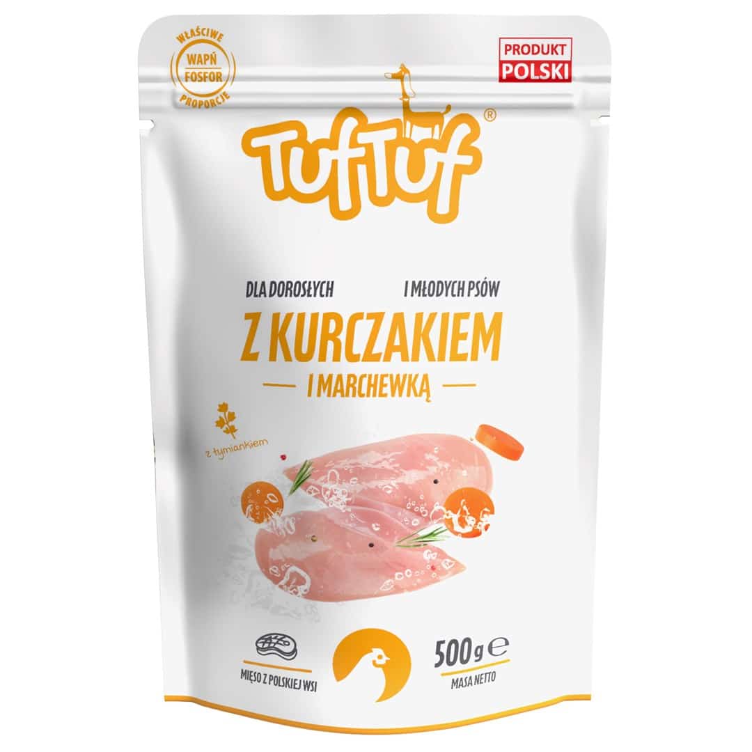 Tuf Tuf Saszetka mielonka z kurczakiem 500g