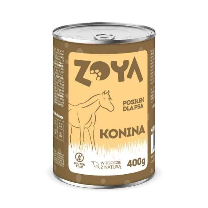 ZOYA PUSZKA KONINA mokra karma dla psa 400G