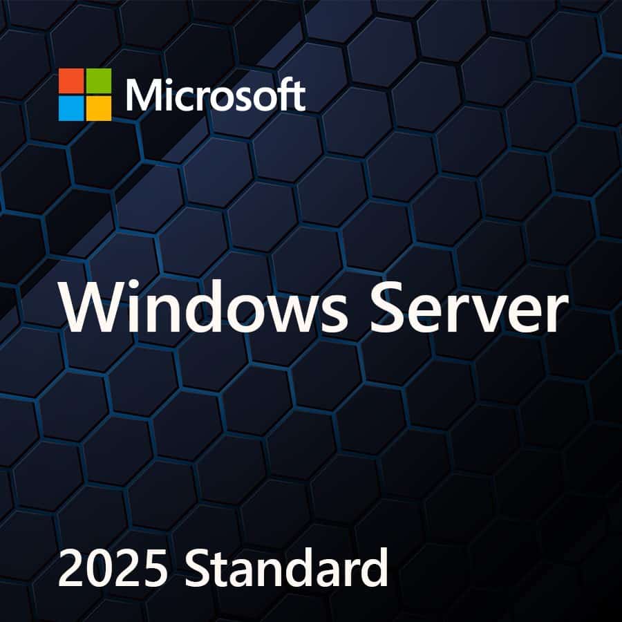 Microsoft Windows Svr Std 2025 64Bit PL DVD