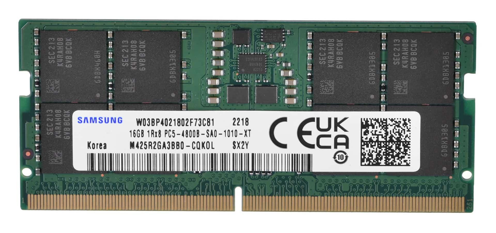 Samsung SO-DIMM 16GB DDR5 4800MHz M425R2GA3BB0