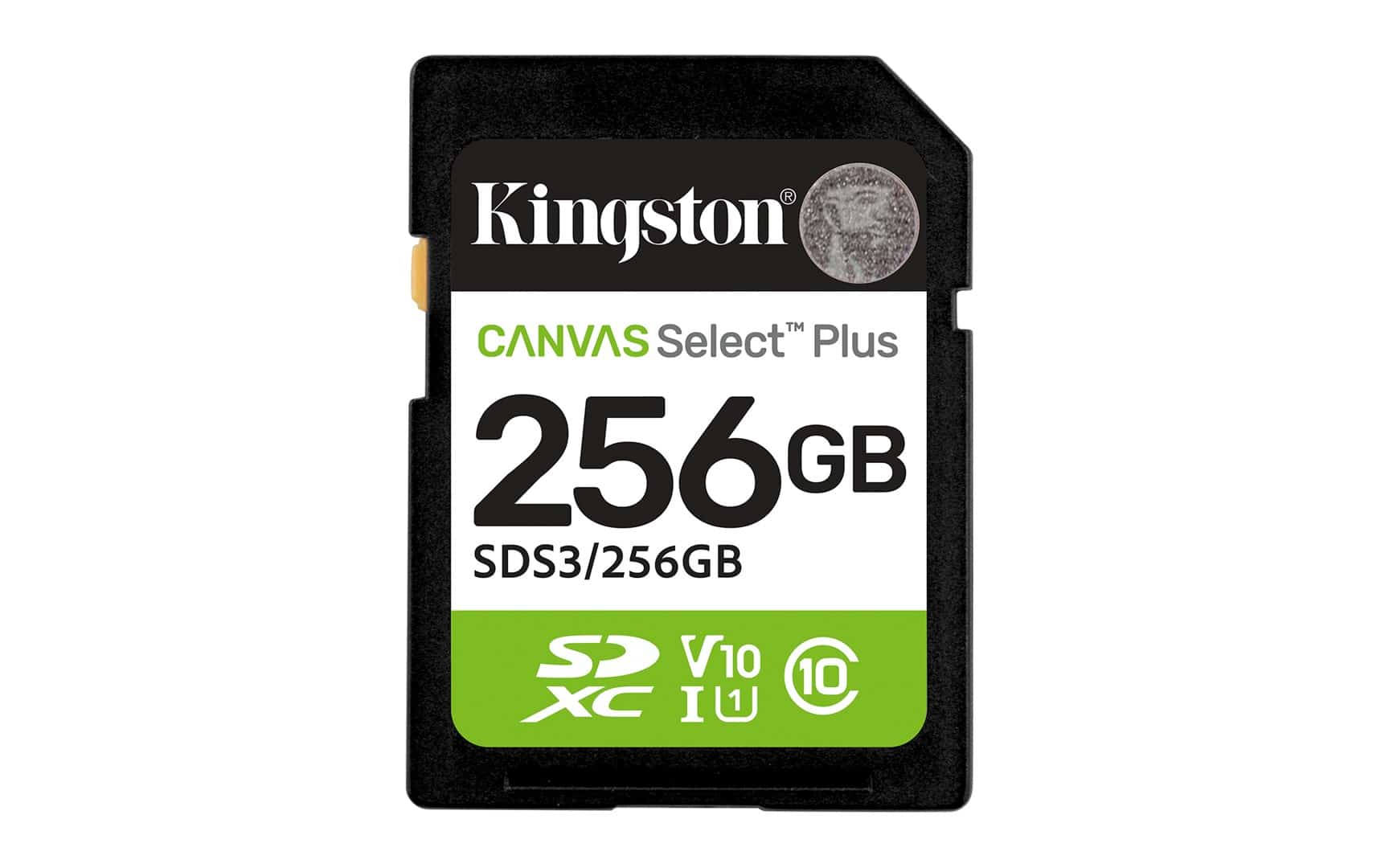 KINGSTON SDXC 256GB Canvas Select Plus Gen3