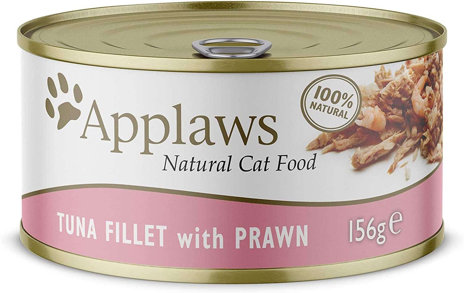 APPLAWS Natural Cat Food Tuńczyk z krewetkami - mokra karma dla kota - 156g