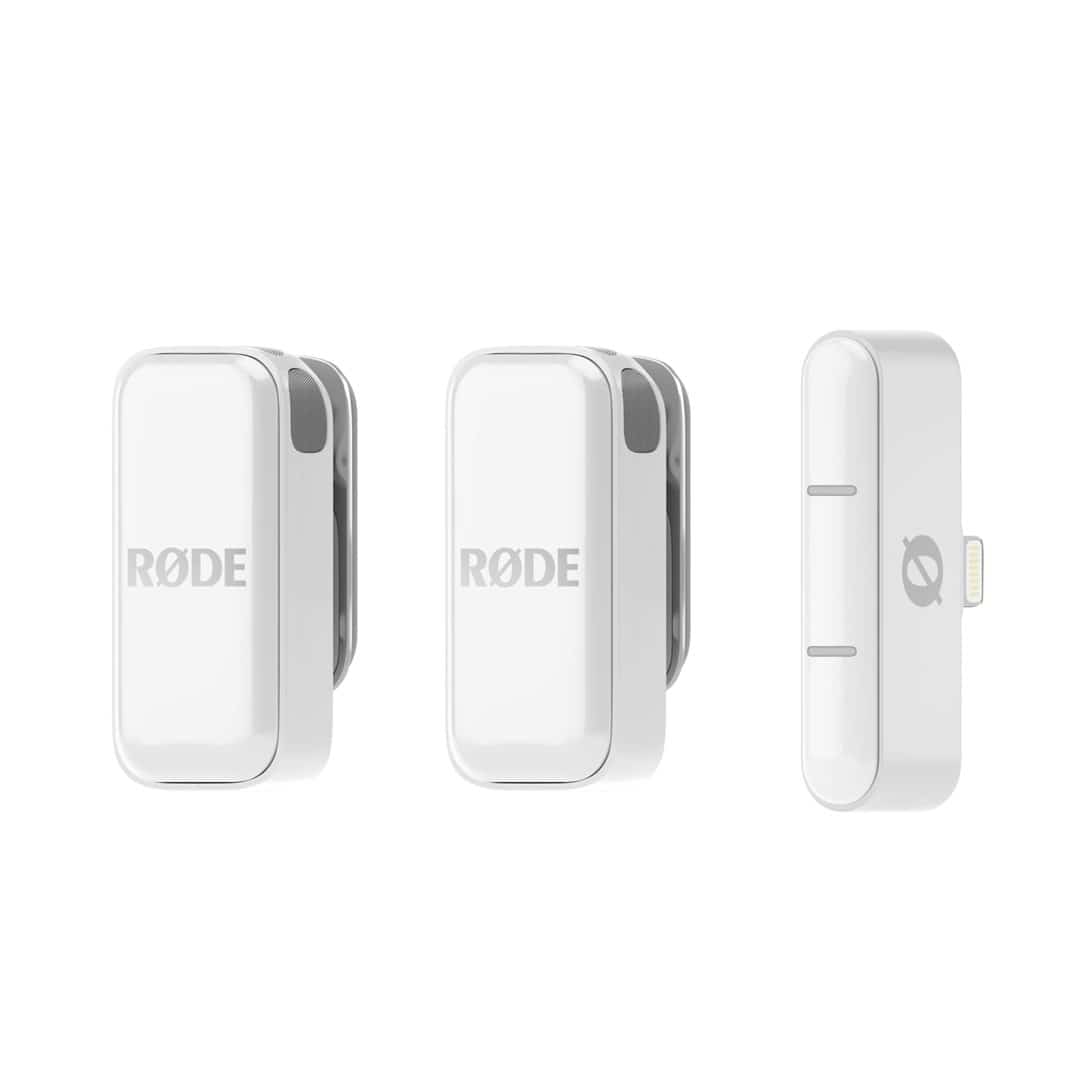 RODE Wireless Micro - 2-kanałowy system bezprzewodowy (Biały)