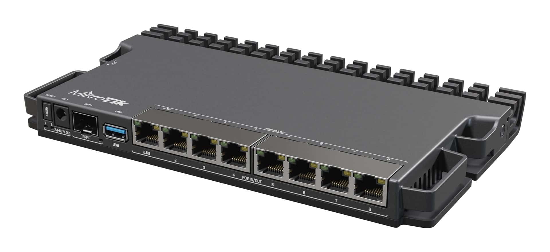 Router Mikrotik RB5009UG+S+IN Total Ethernet  Ports:9; Architecture:ARM 64bit; CPU core:4