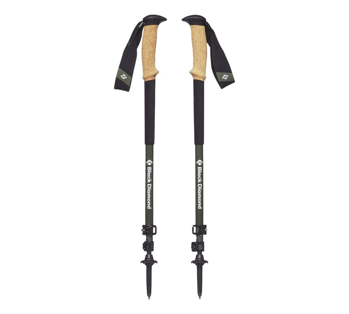Kije trekkingowe Black Diamond Alpine Carbon Cork 63-130cm, tundra