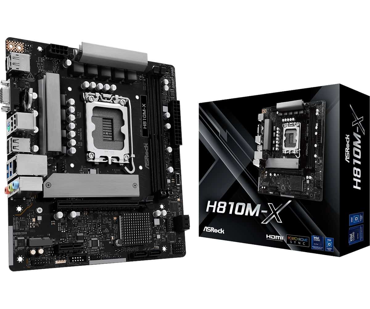 Płyta główna ASRock H810M-X Socket 1851