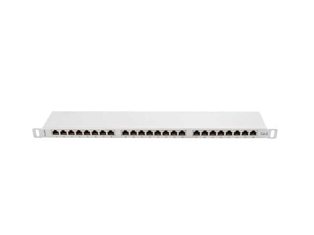 Patch panel Lanberg PPS6-0024-S, kat. 6, 24xRJ-45