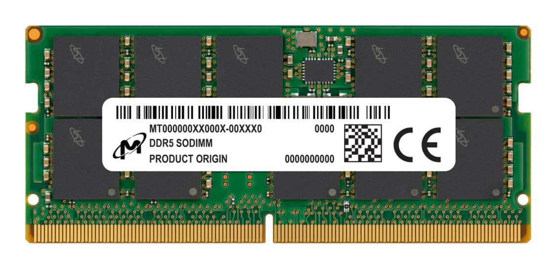 Micron SO-DIMM ECC DDR5 16GB 5600MHz PC5-44800