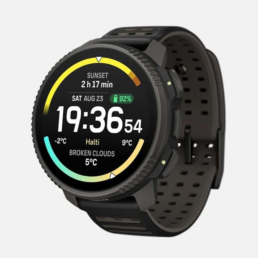 Zegarek sportowy Suunto Vertical 2 Titanium Black LTPO AMOLED 49mm