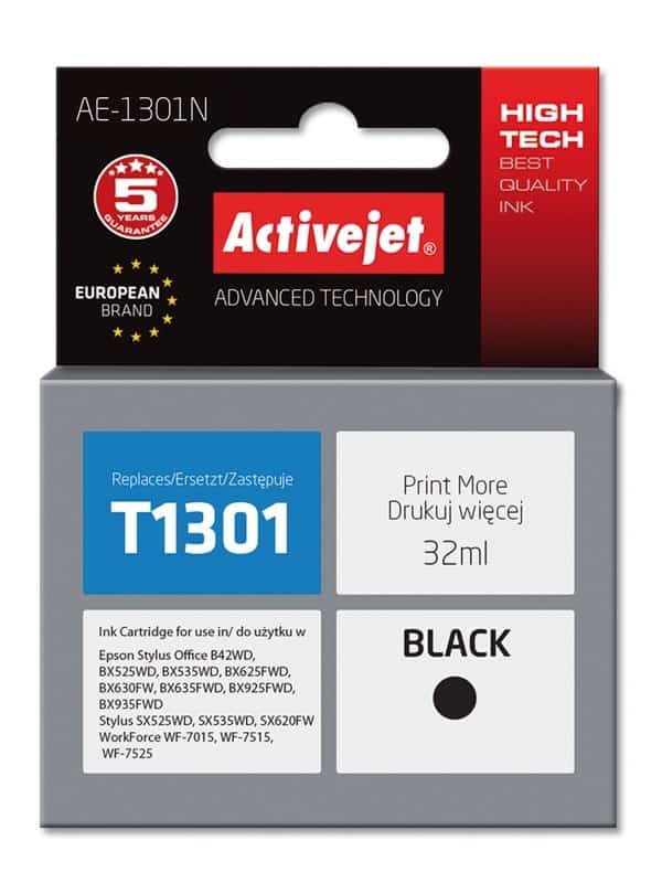 Activejet AE-1301N Tusz 32ml czarny
