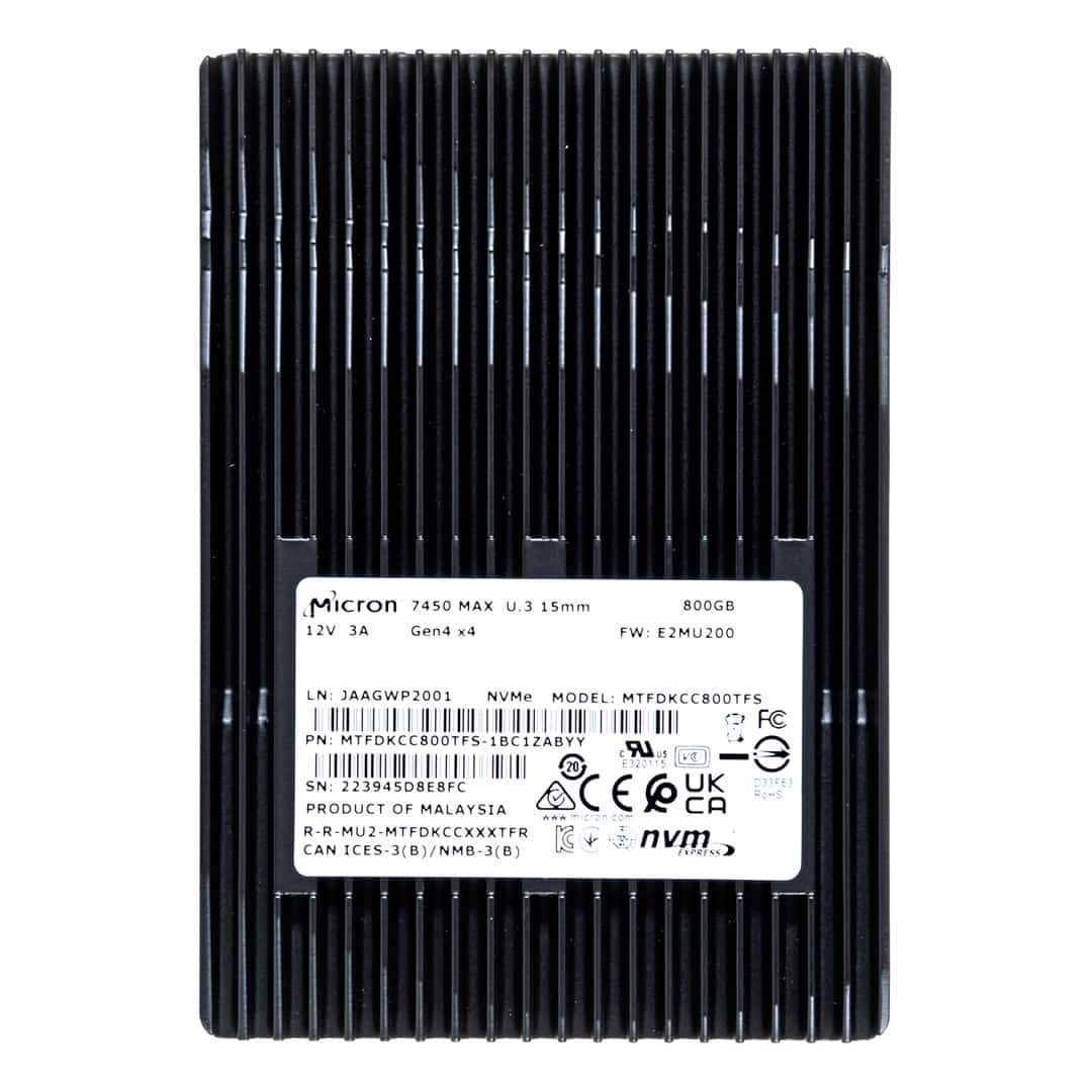 Dysk SSD Micron 7450 MAX 800GB U.3 NVMe Gen4