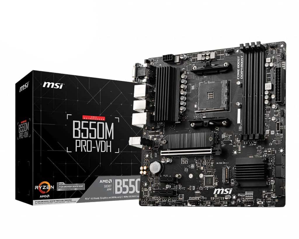 Płyta główna MSI B550M PRO-VDH Socket AM4