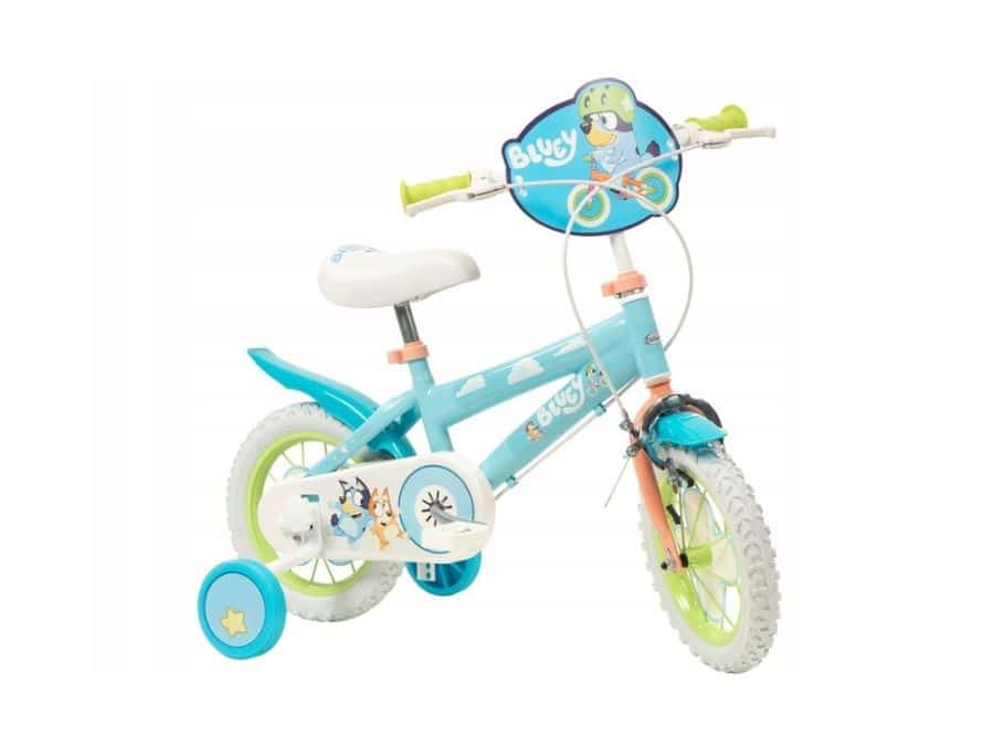 Rower TOIMSA Bluey 12" Błękitno-limonkowy
