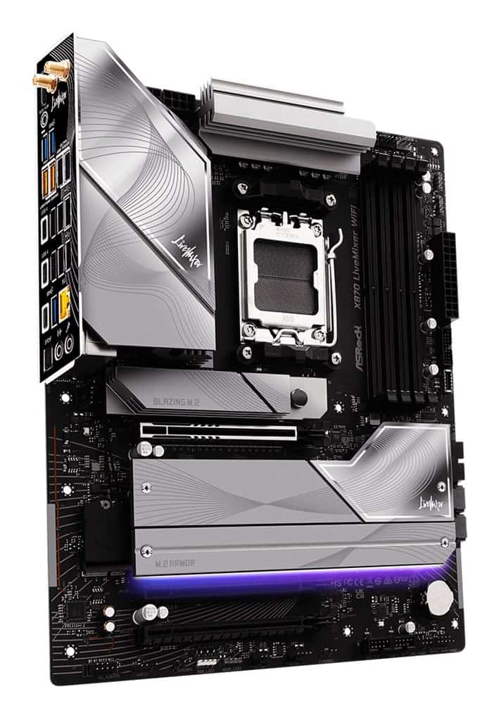 Płyta główna Asrock X870 LIVEMIXER WIFI Socket AM5