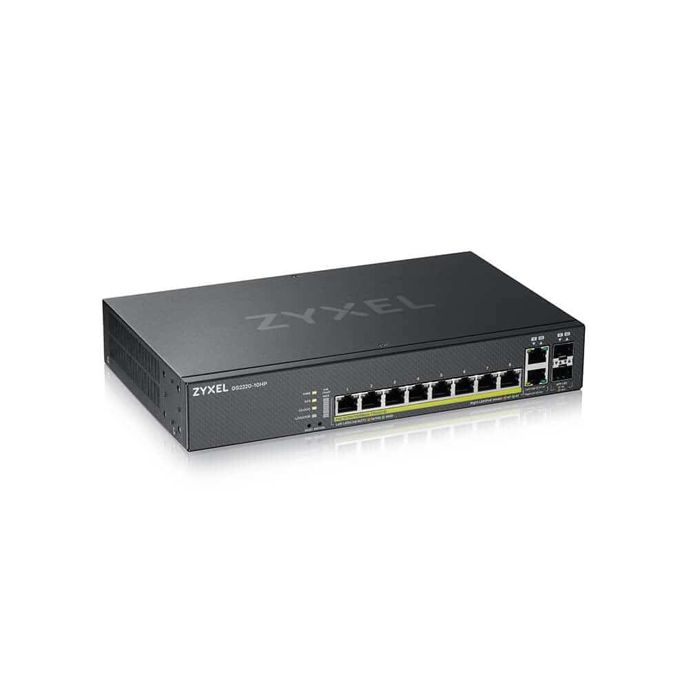 Switch Zyxel GS2220-10HP 10p PoE 180W