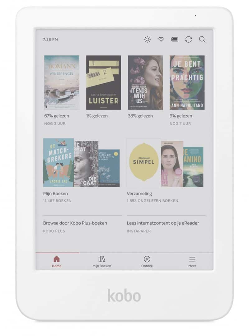 Czytnik Ebook Kobo Clara Colour 6" E-Ink Kaleido 3 16GB WI-FI White