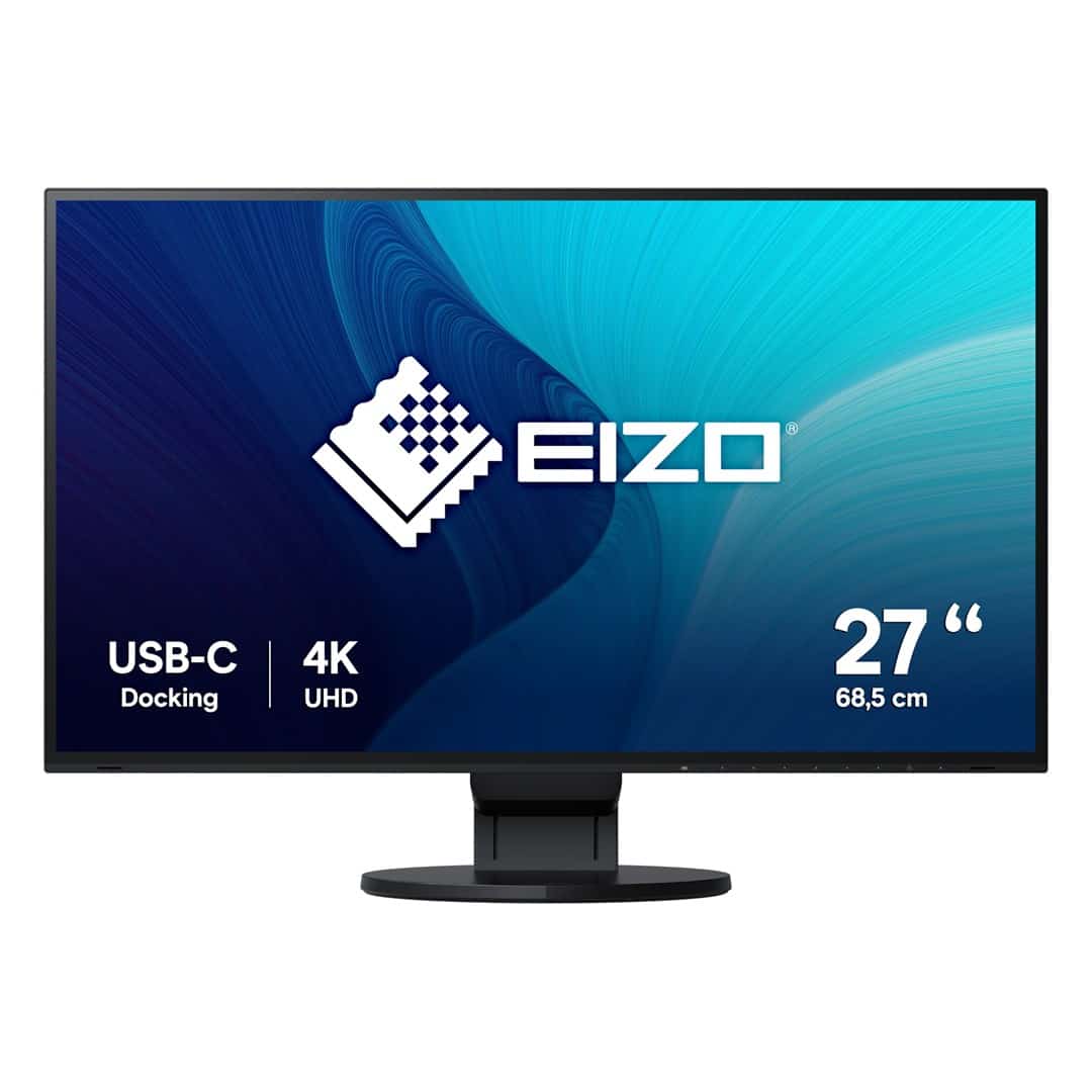 MONITOR EIZO FlexScan LCD IPS 27" 4K UHD EV2785-BK