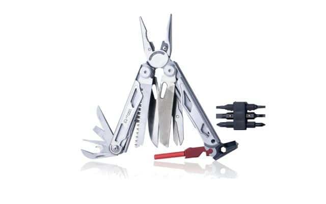 Multitool AZYMUT Giewon FS - 19 narzędzi + krzesiwo