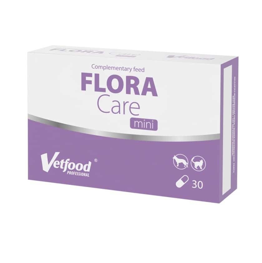 Vetfood Flora Care Mini na biegunkę dla psa 30 kapsułek