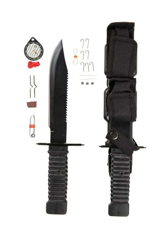 Nóż Mil-Tec Special Forces Survival Knife - Czarny