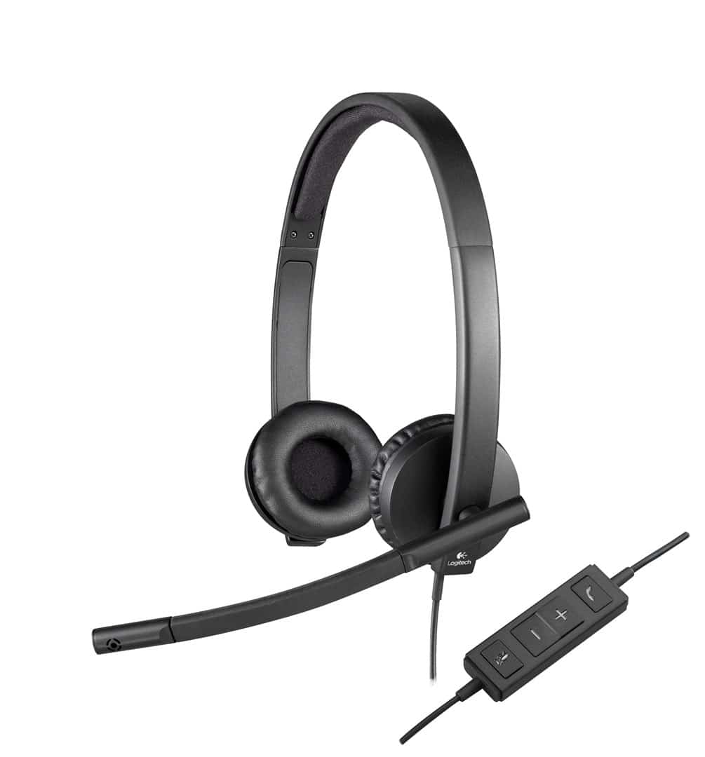 Słuchawki Logitech H570E - 165 mm szer.