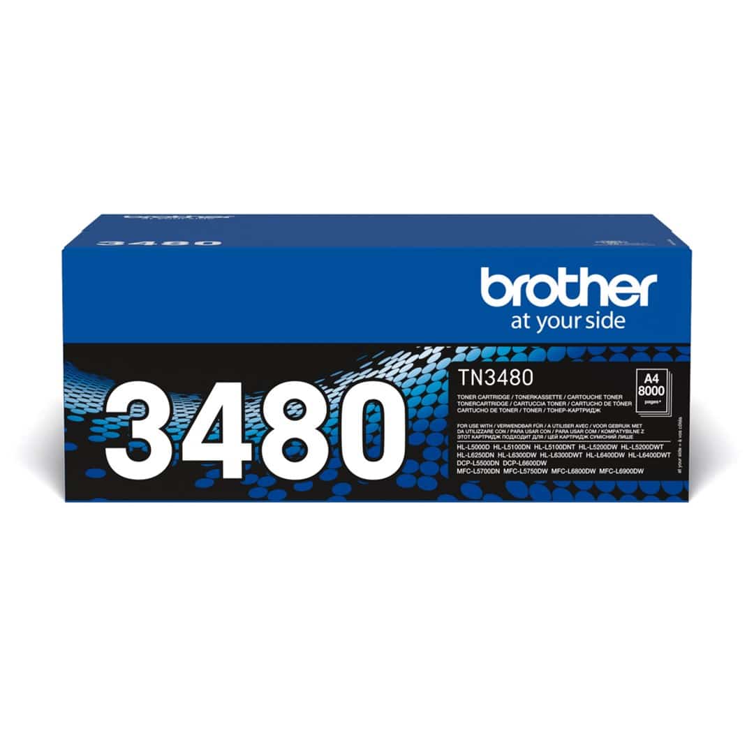 Toner Brother czarny TN3480, 8000 stron