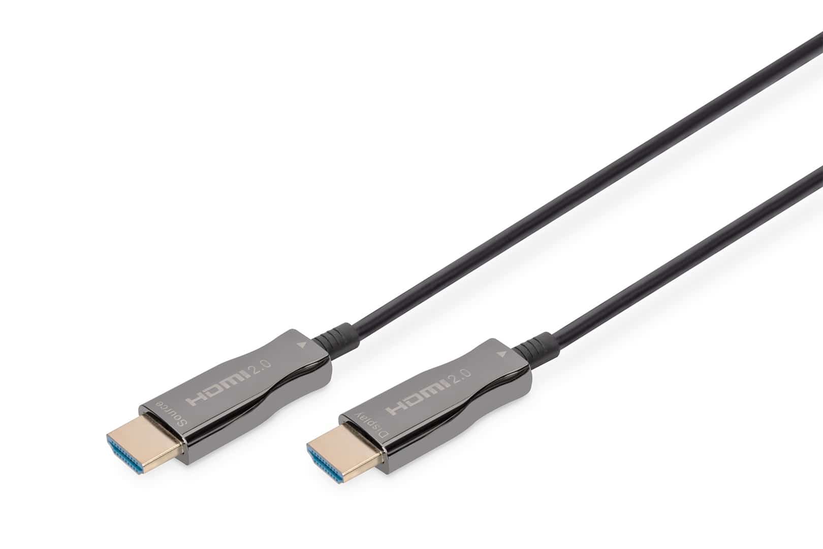 DIGITUS HYBRYDOWY KABEL ŚWIATŁOWODOWY HDMI,AOC,UHD 4K 10M